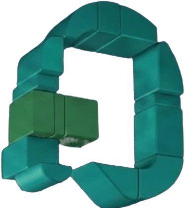Símbolo de Dimoteca en 3D